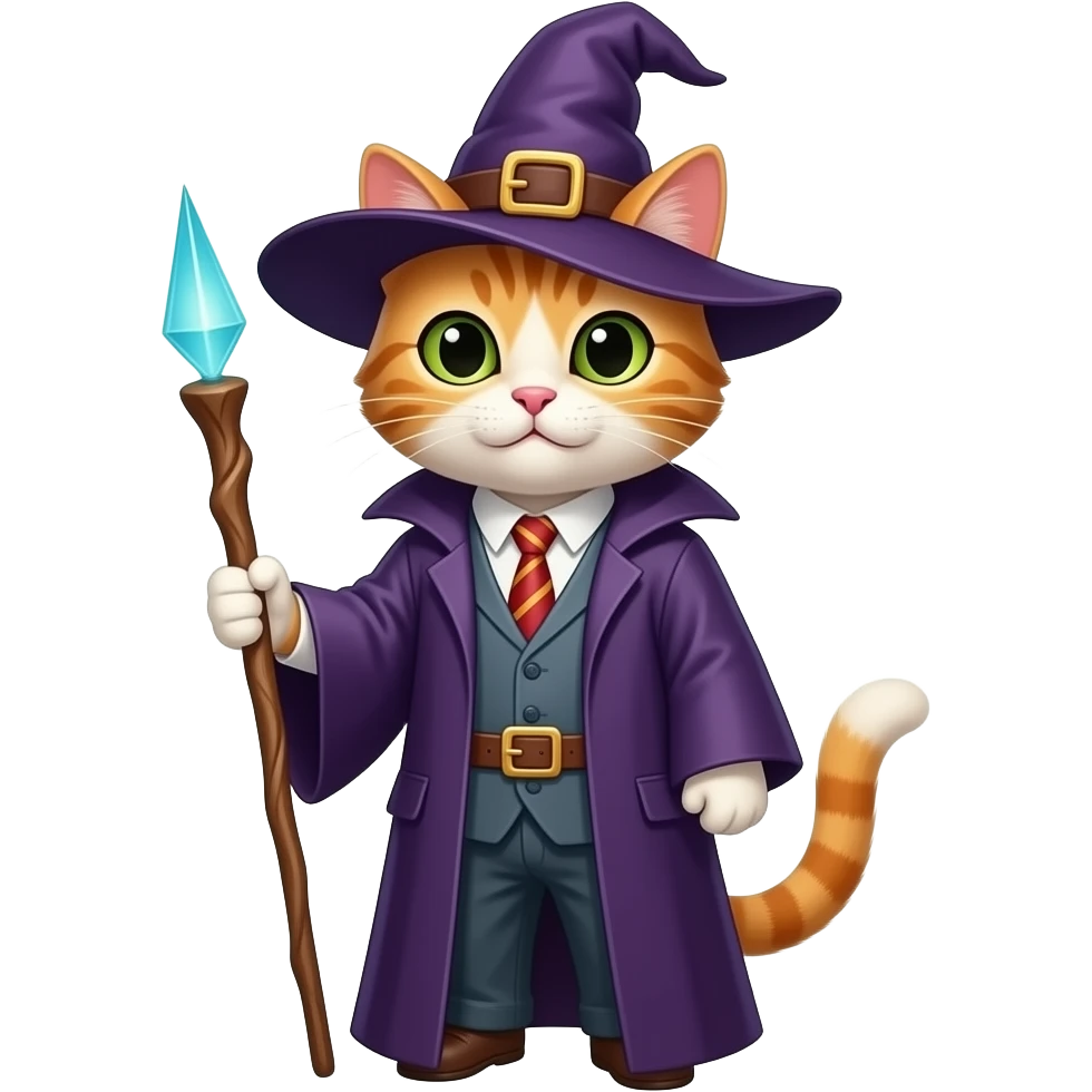 котдеректор у вгляді чаклуна emoji