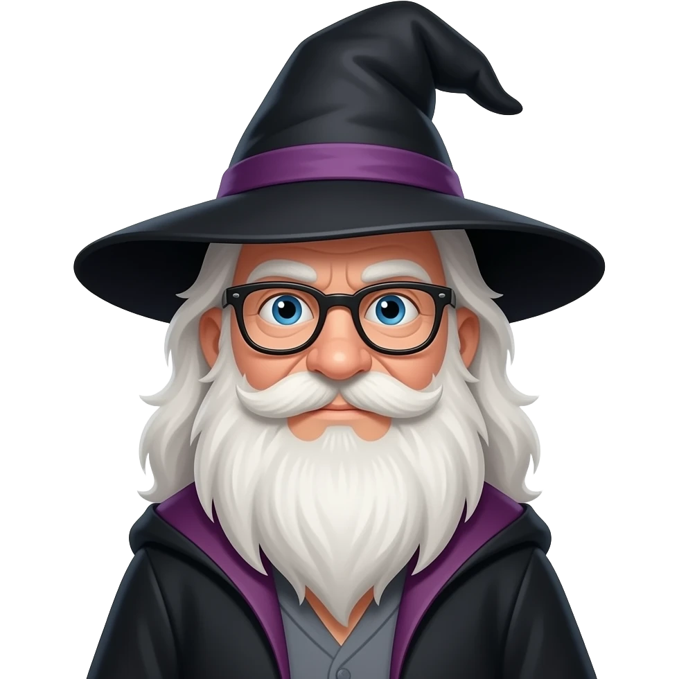директор в образі чаклуна emoji