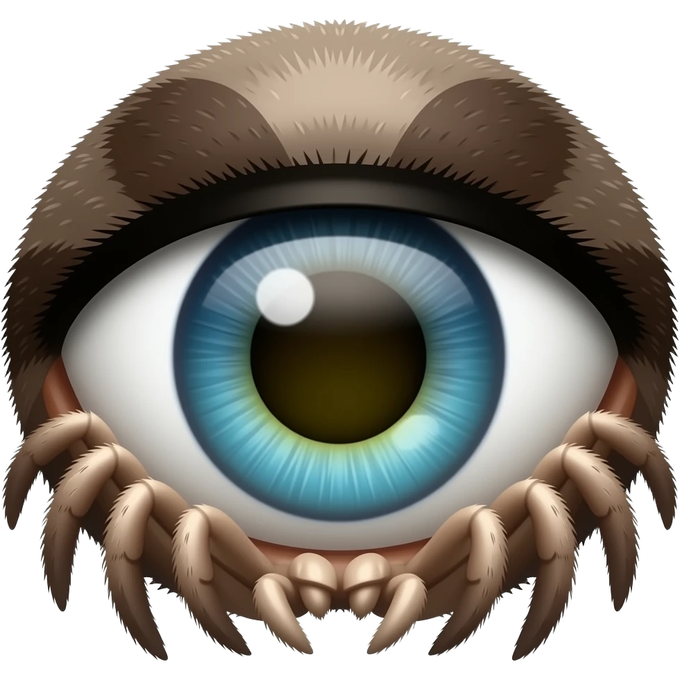 TARANTULA eye emoji