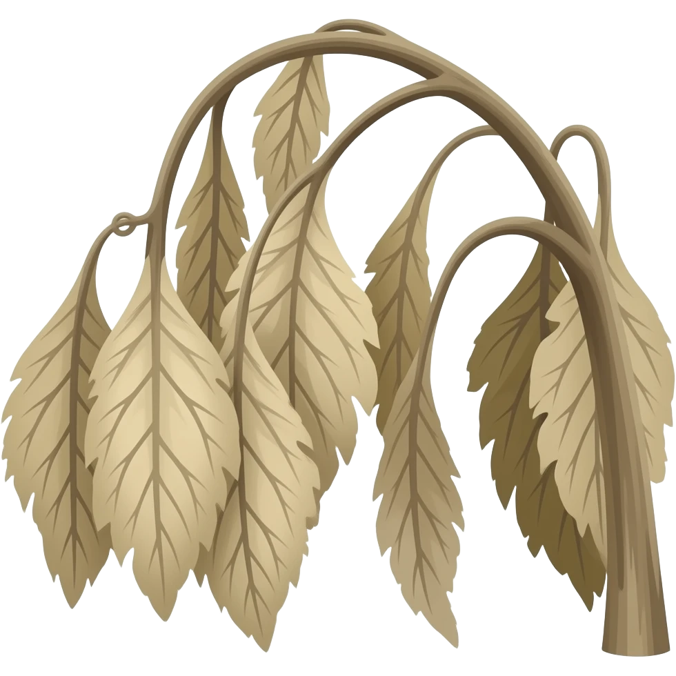 dying plant copy and paste into php code emoji