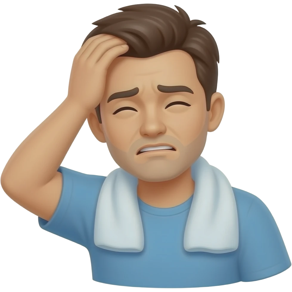 Heatstroke emoji