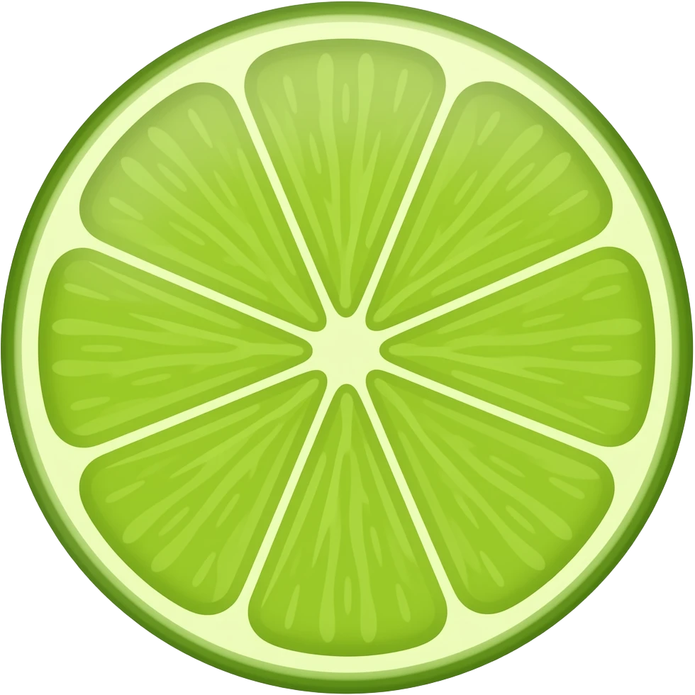 Lime emoji