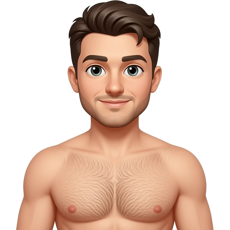 Guy with breasts emoji