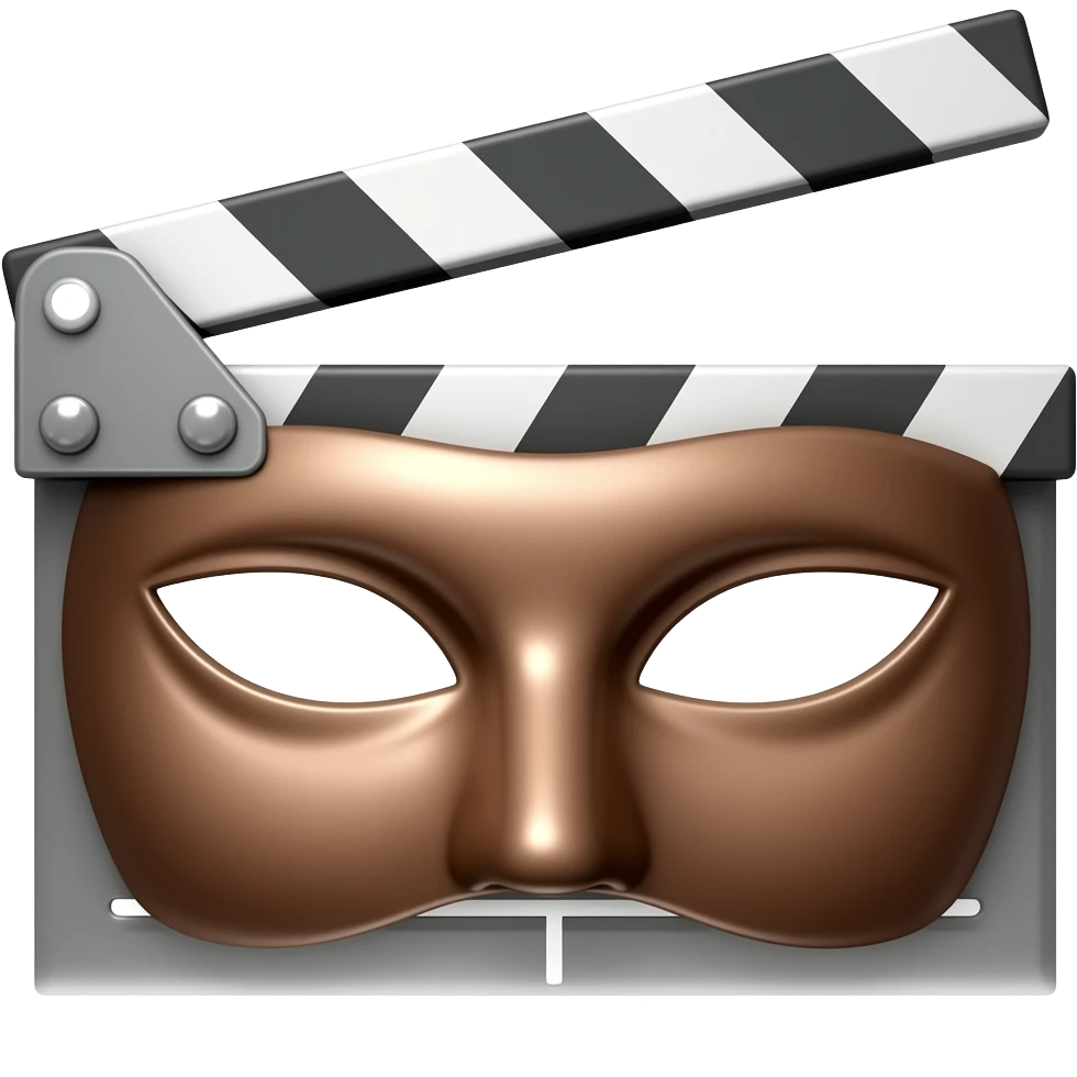 movie mask emoji