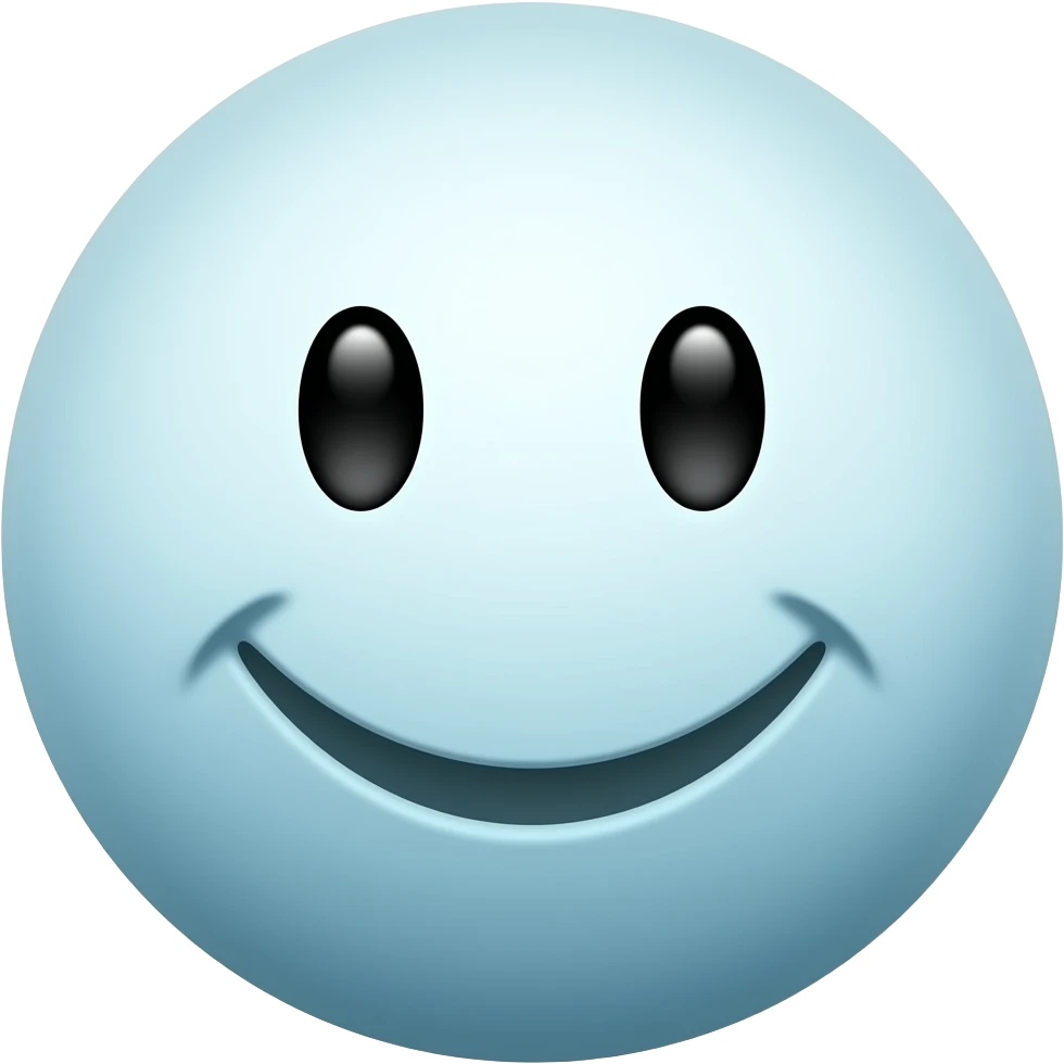 A smiley emoji is not a person, but a smiley face   Smiley face of the element of Air. elemental emoji