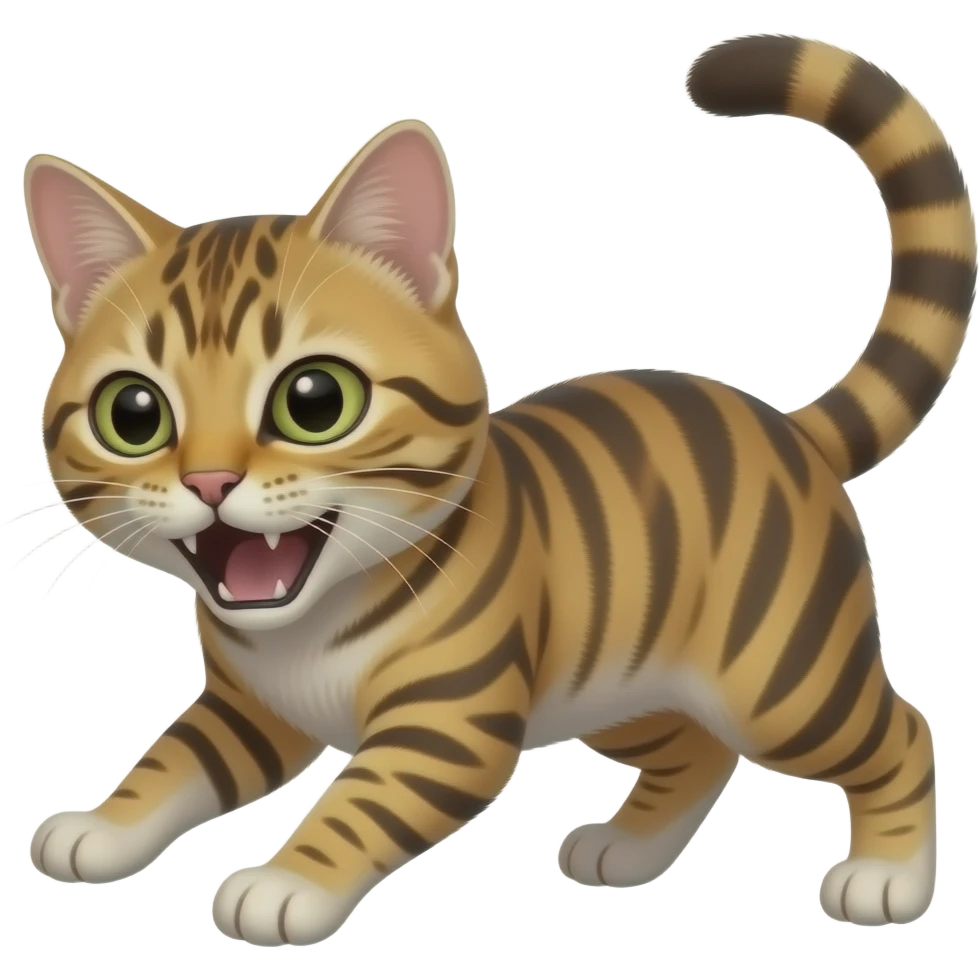 cat attack emoji