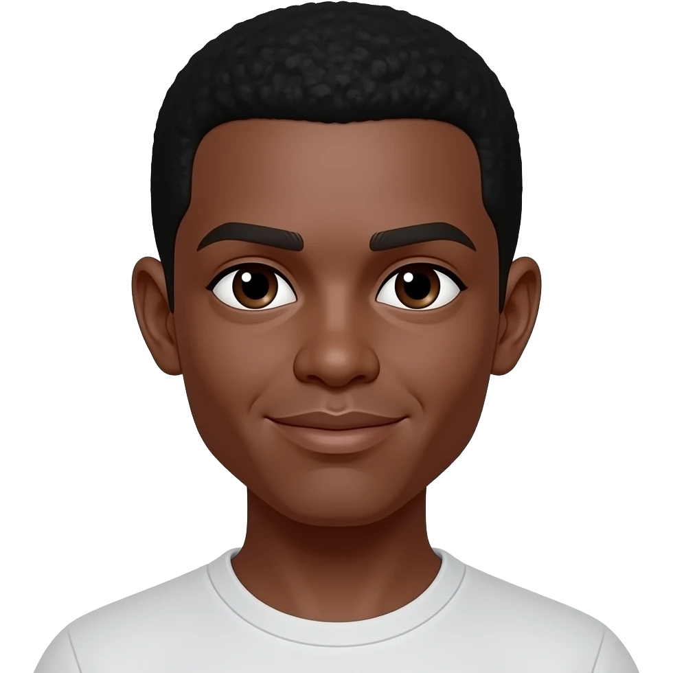 Dark skin emoji