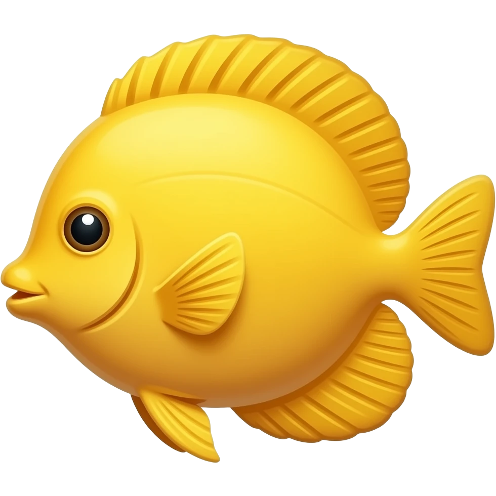 Sarı yavru balıklar emoji