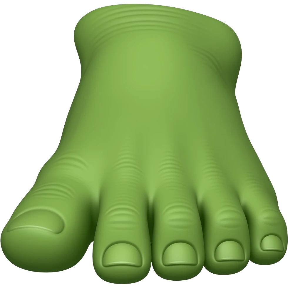 hulk toe emoji