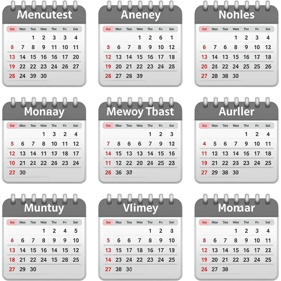 months emoji