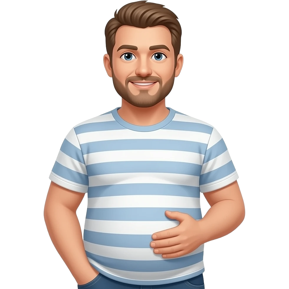 Male au ventre emoji
