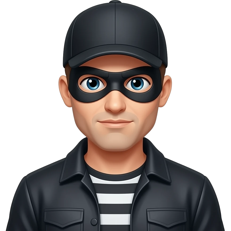 A robber emoji