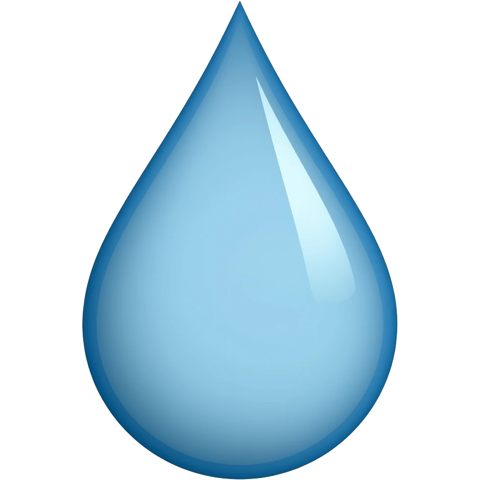 قطره آب emoji