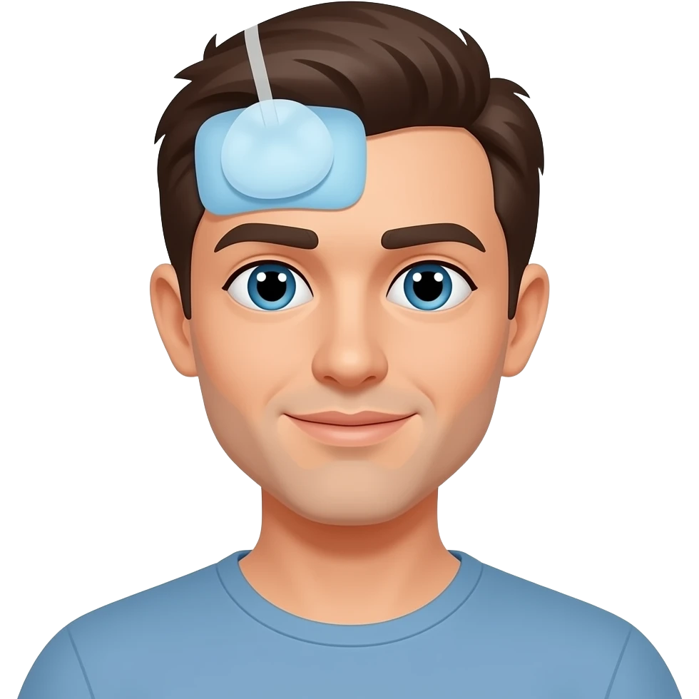 아이스팩을 하는 사람 emoji