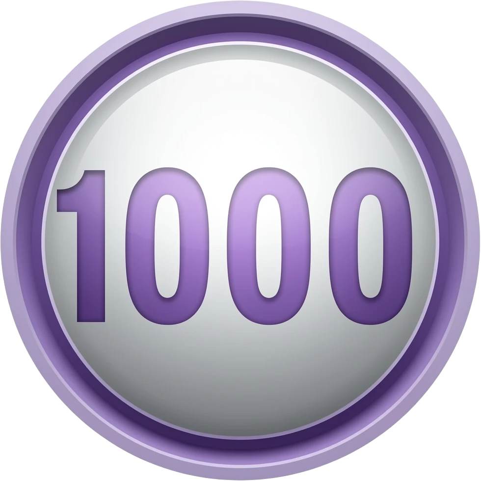 twitch default 1000 bit icon with 1000 text overlay emoji