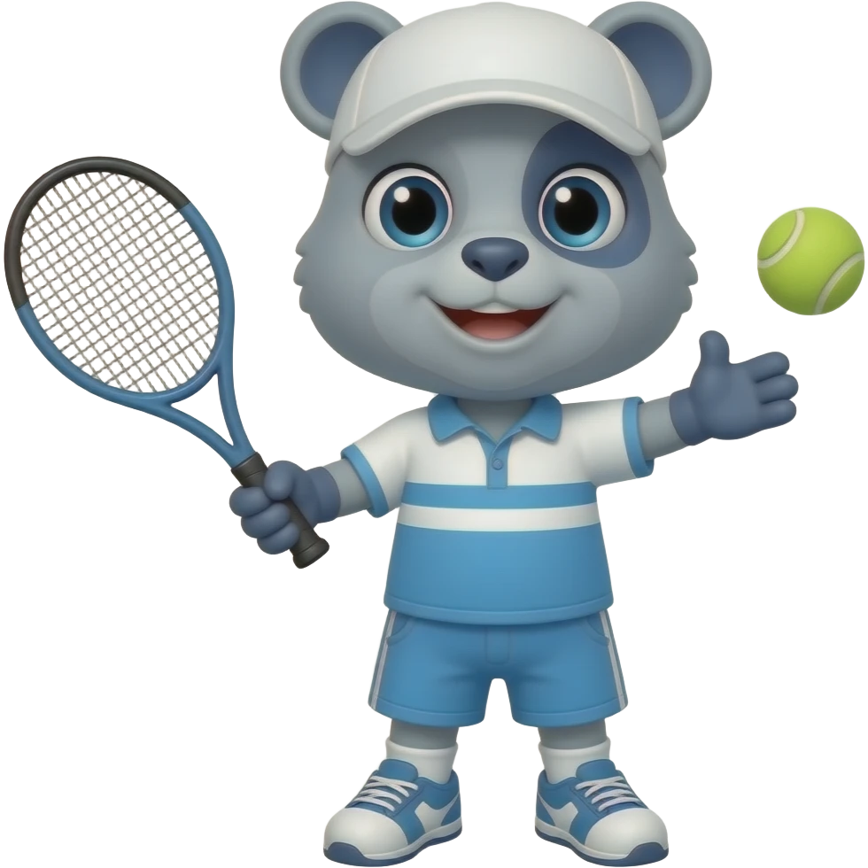 LABUBU PLAYING TENNIS emoji