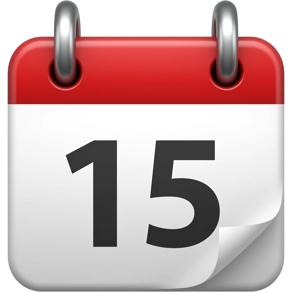 calendar emoji