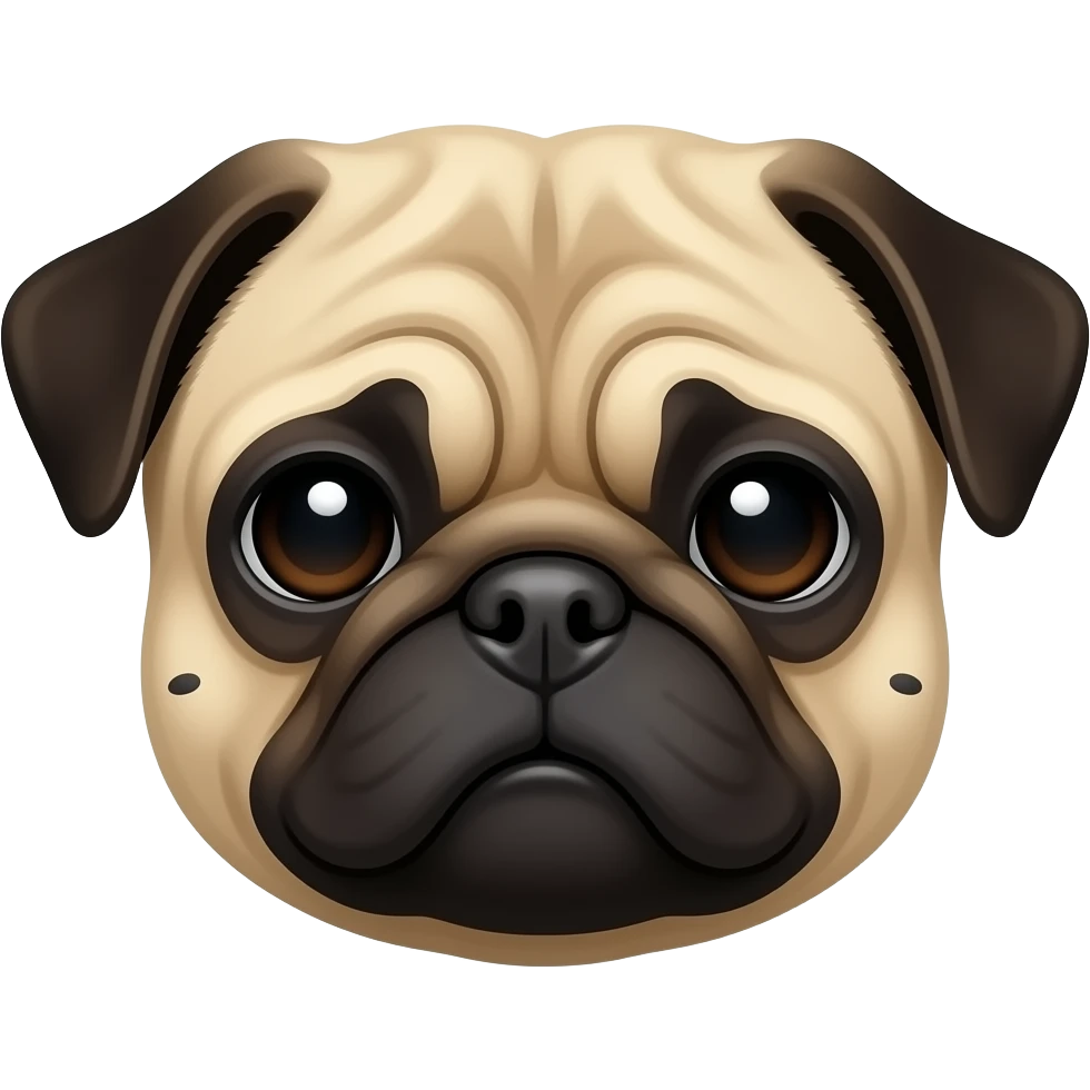 Emoji de pug emoji