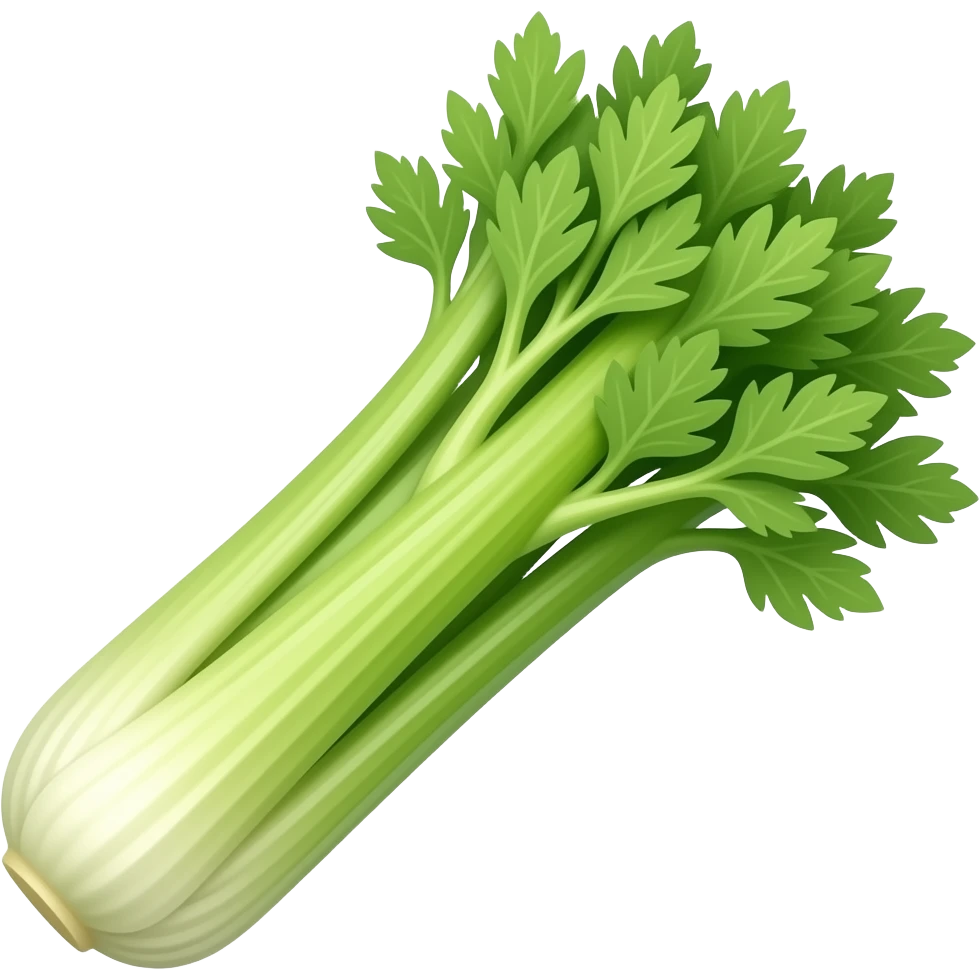 realistic celery emoji
