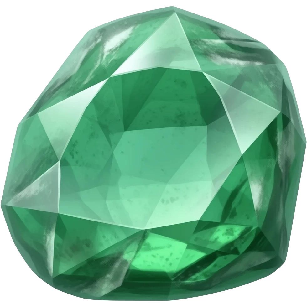 Heliodor Rough gemstone raw emoji