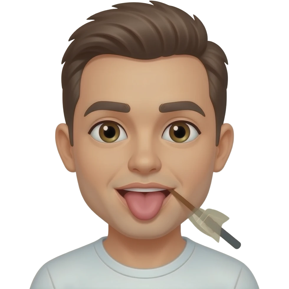 Getting head emoji