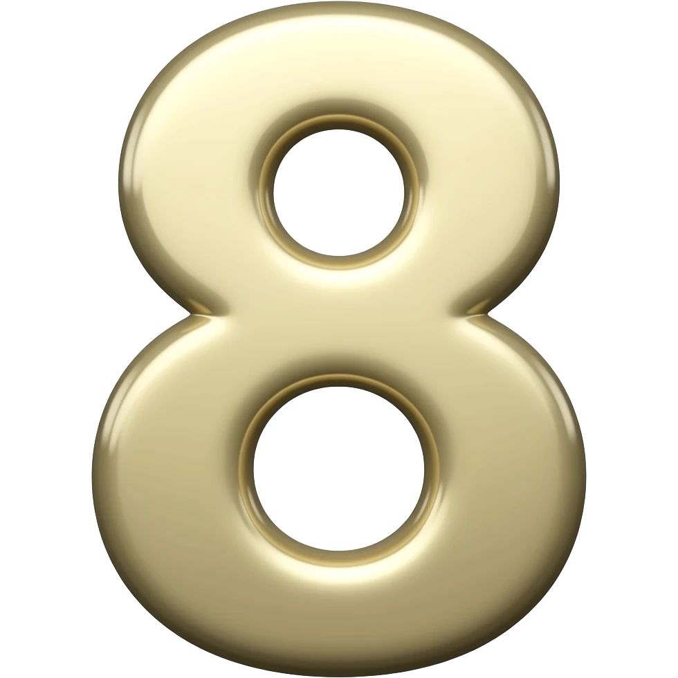8 emoji