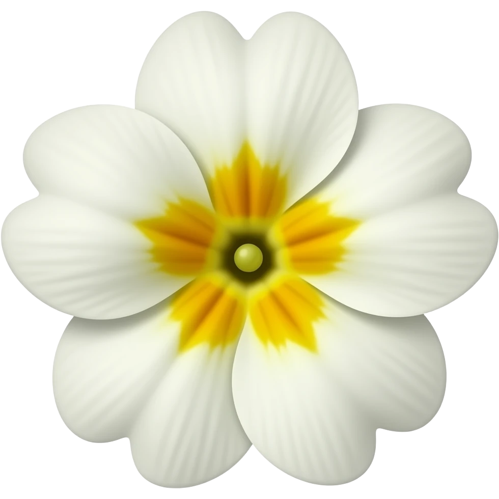 нарисуй реалистичную Primrose emoji