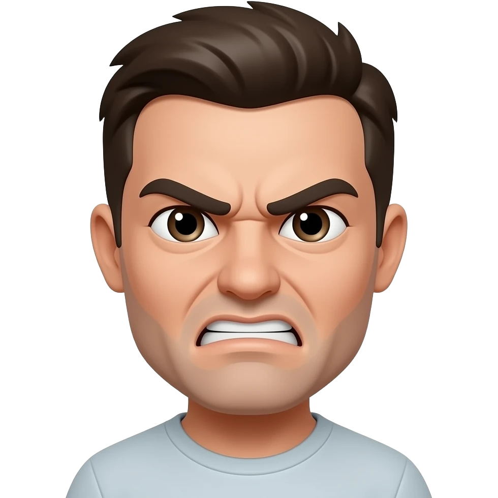 Angry emoji