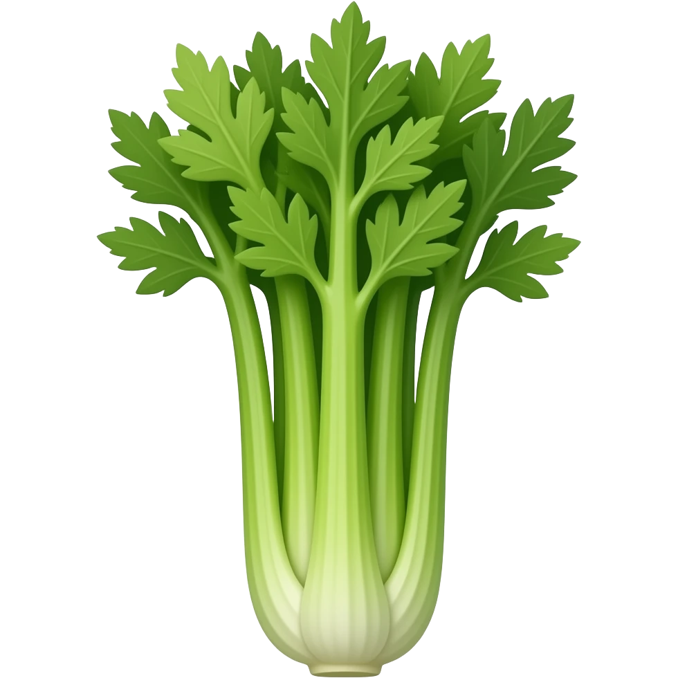 realistic celery emoji