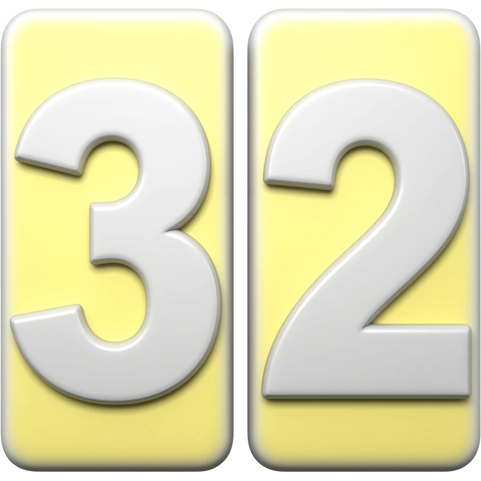 Numberblock 32 emoji