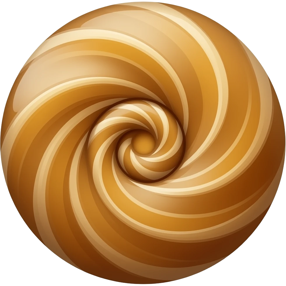 Caramel Swirl emoji