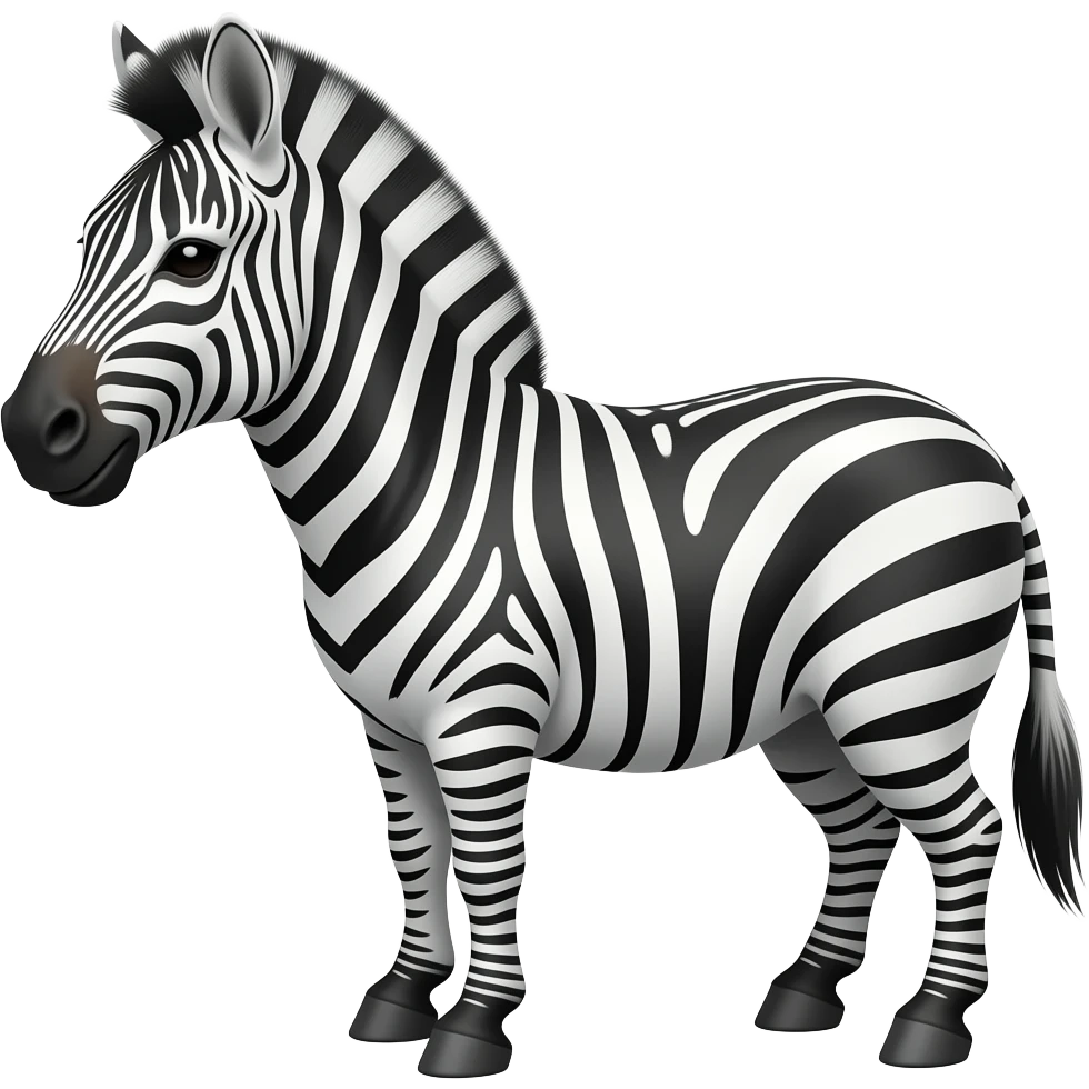 zebra monster emoji
