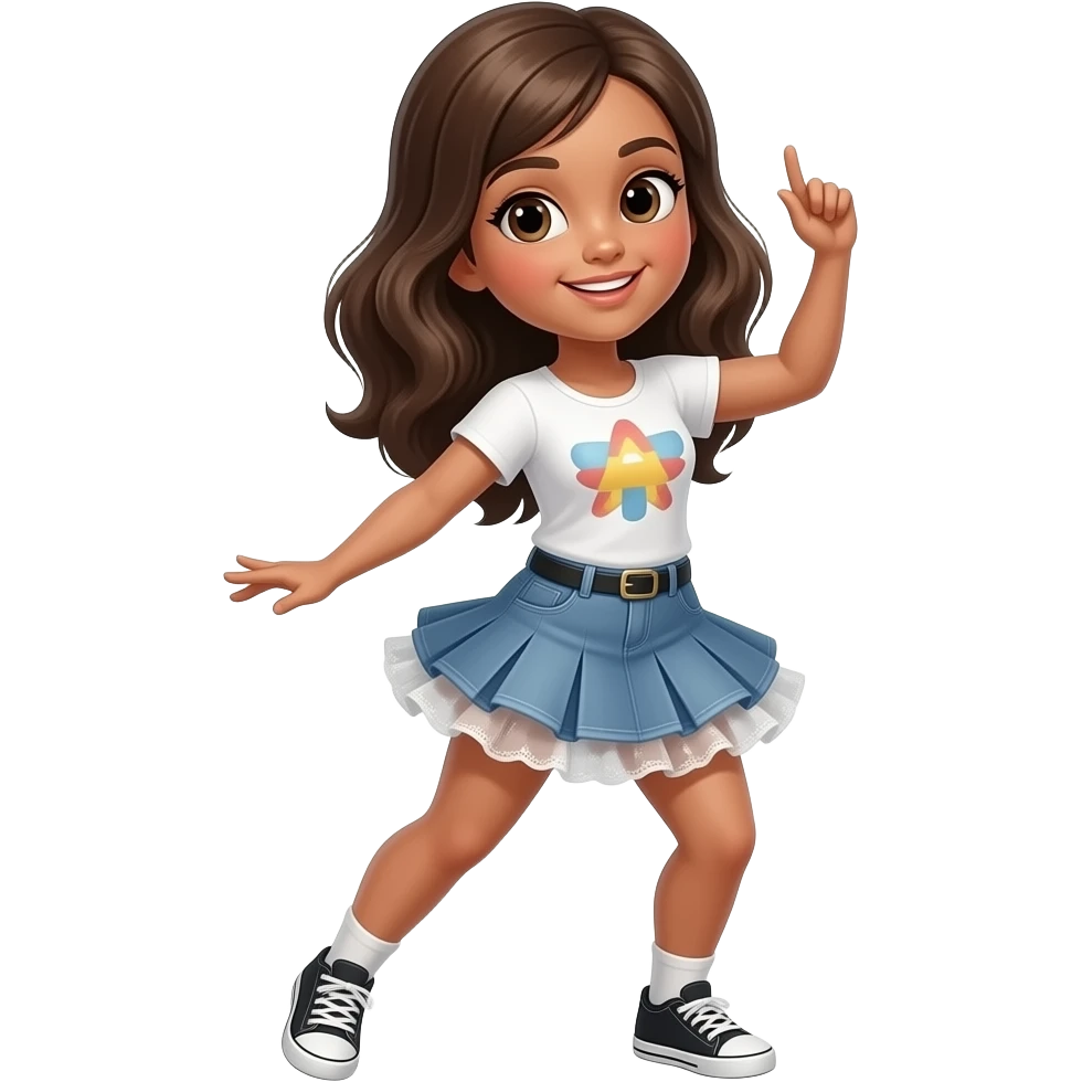 Girl dancing emoji