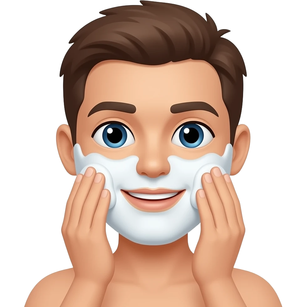 washing face emoji