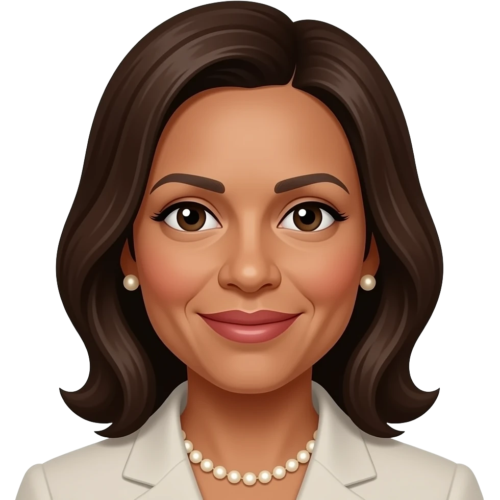 Kamala Harris emoji, head emoji