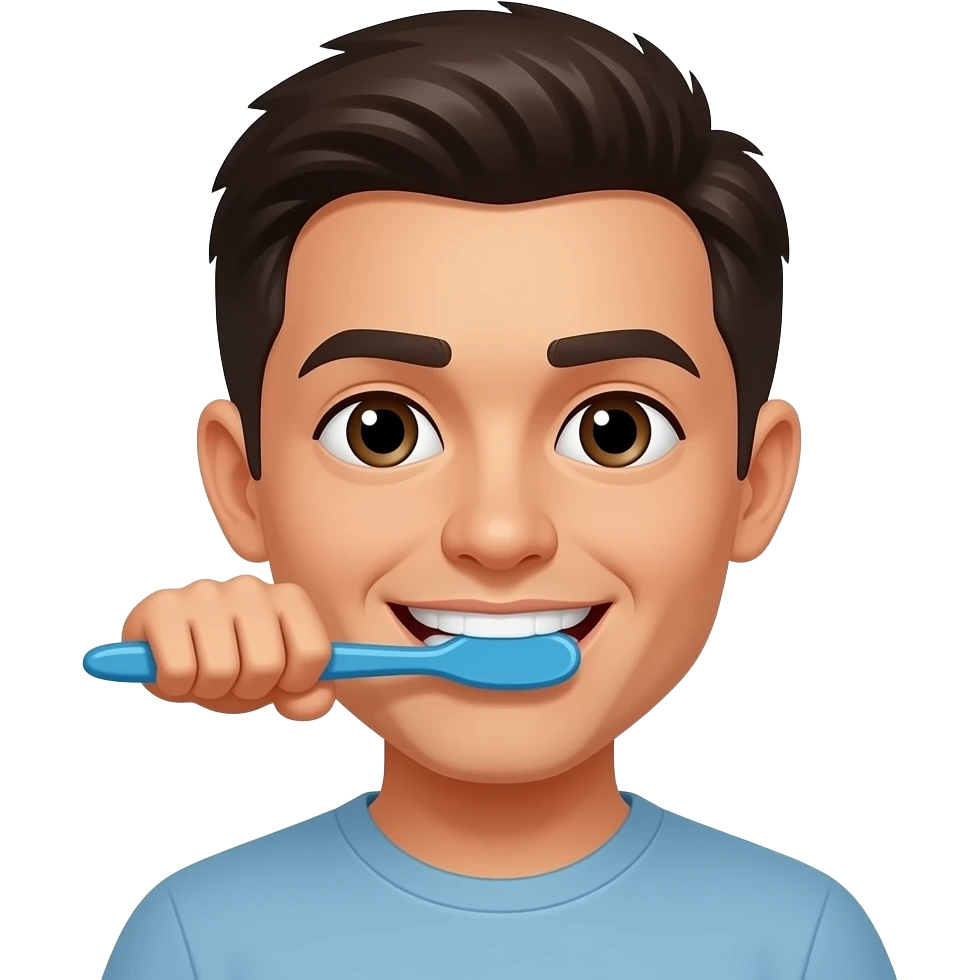 brush teeth teeth brush emoji