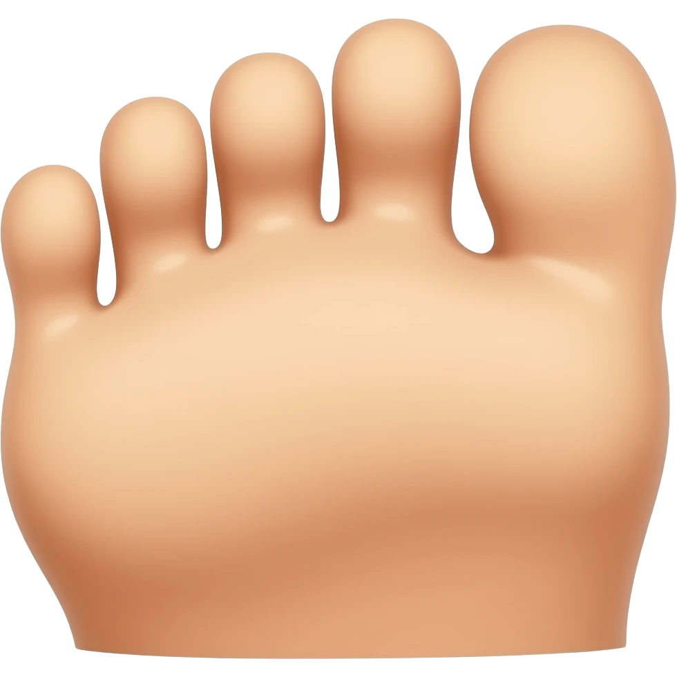 big toe emoji
