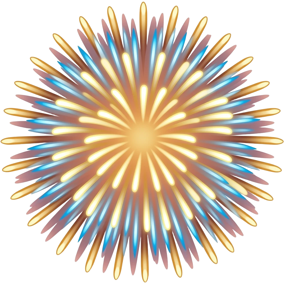 Fireworks emoji