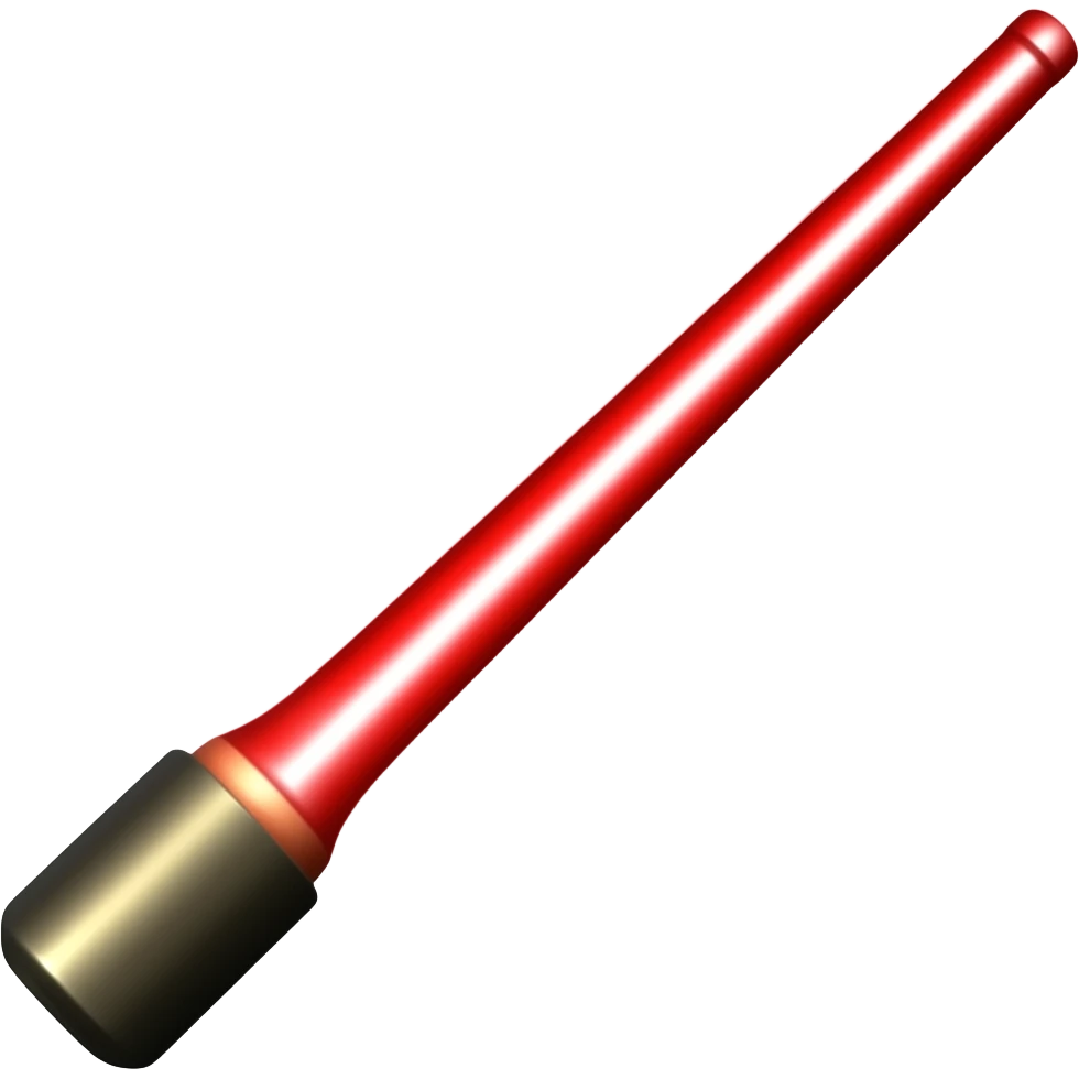 red laser beam emoji