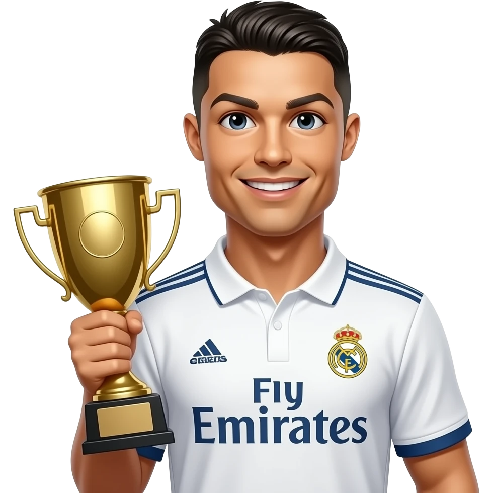 ronaldo real madrid küpeli emoji