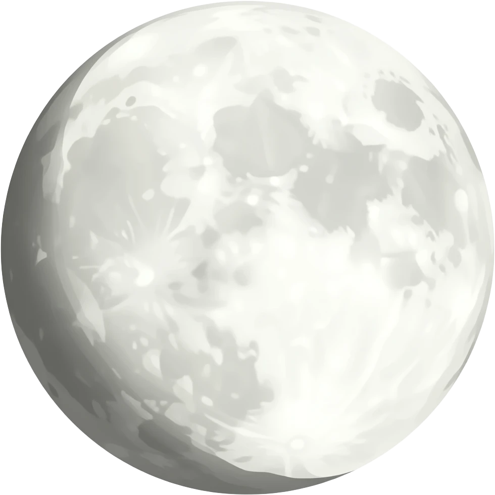 just half moon emoji