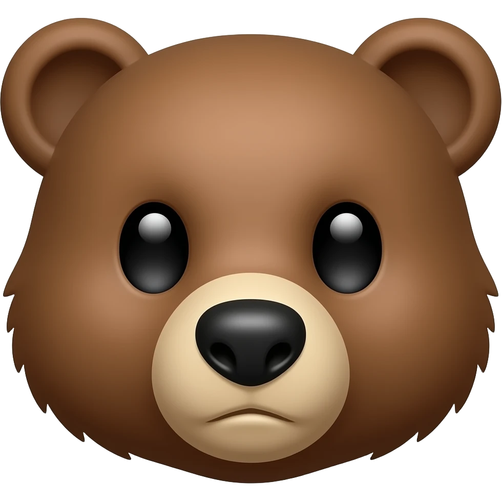alien bear head emoji
