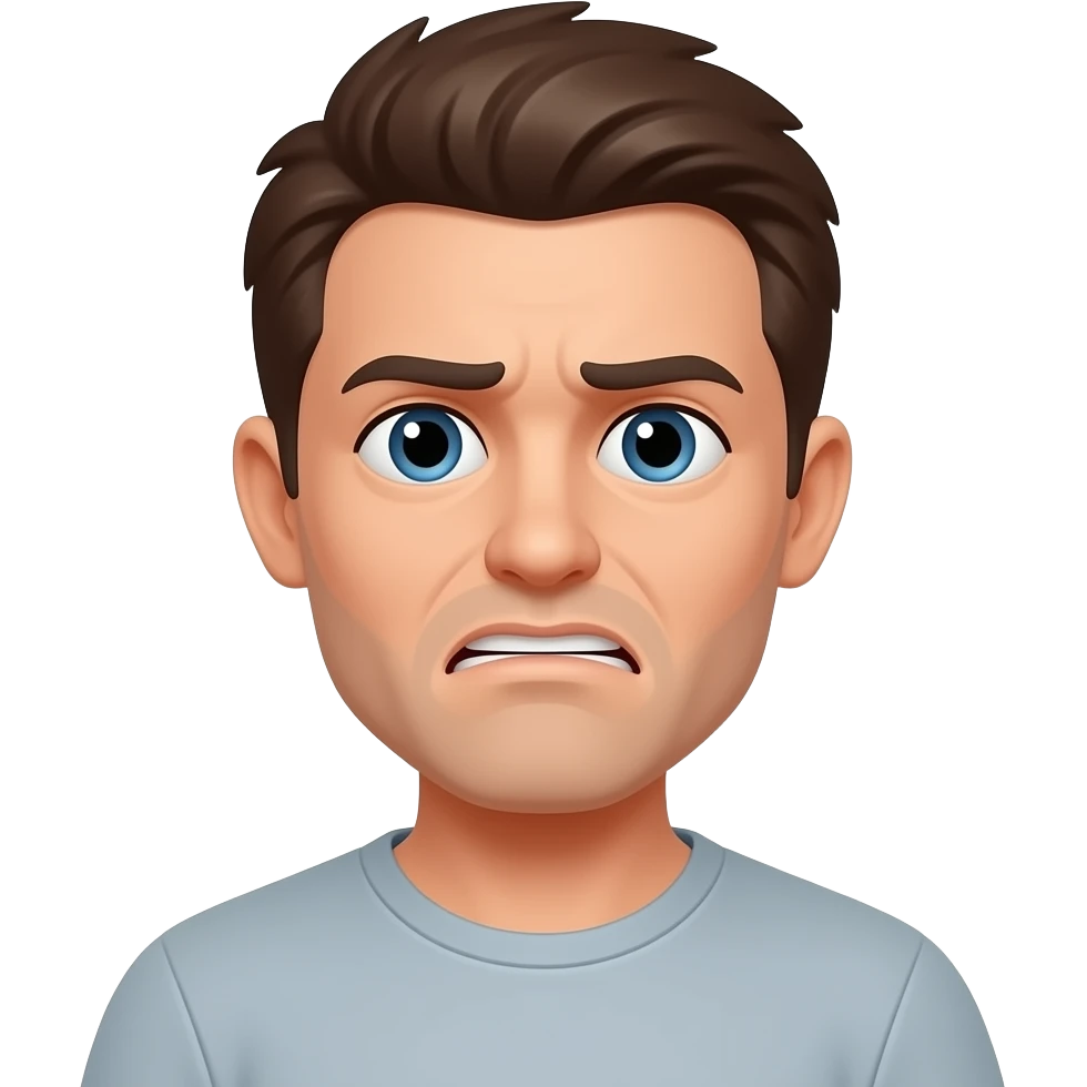 disgusted emoji