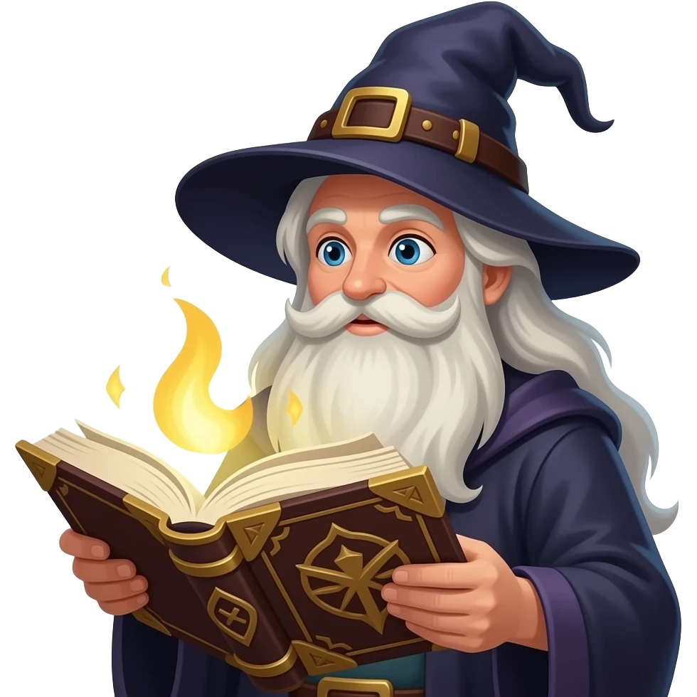 book wizard emoji