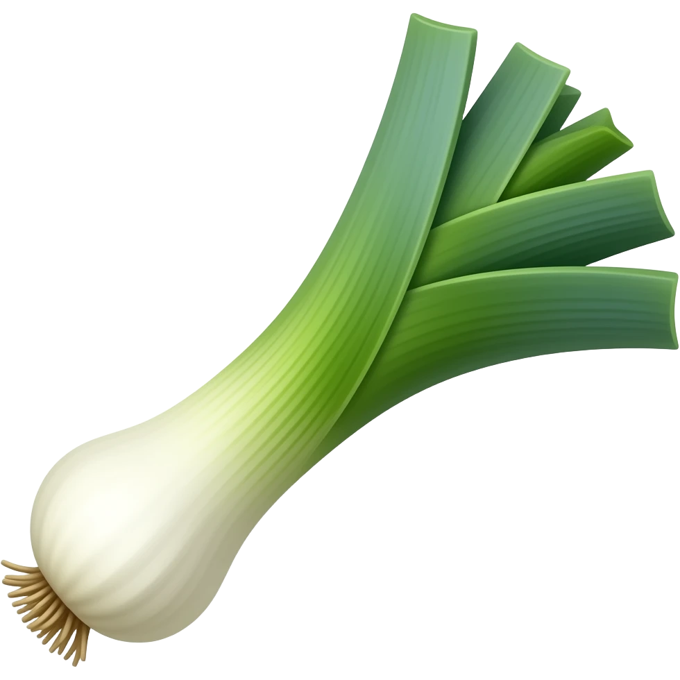 one leek emoji