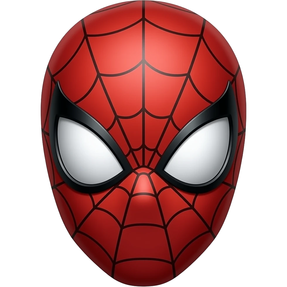 Head emojis spiderman emoji