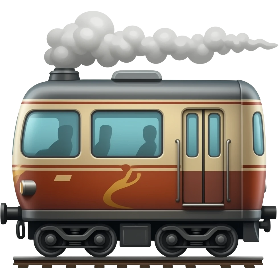 Old Train emoji