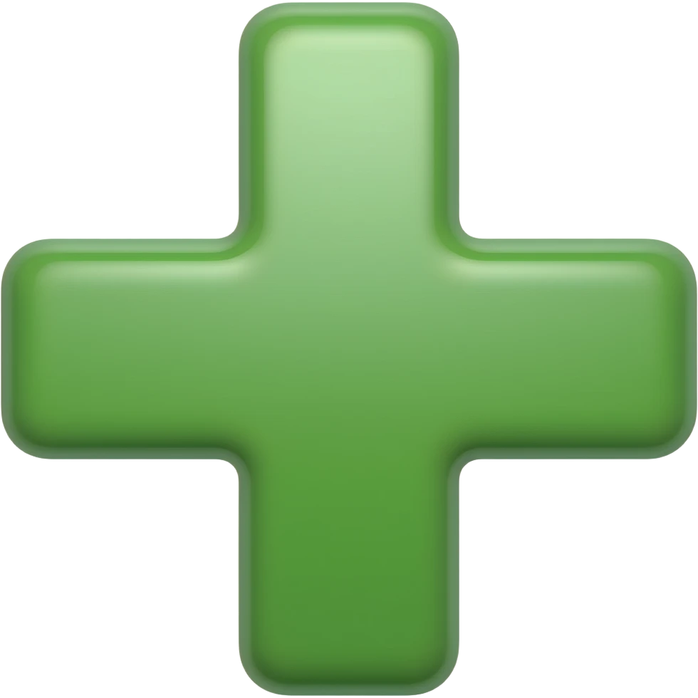 green cross emoji