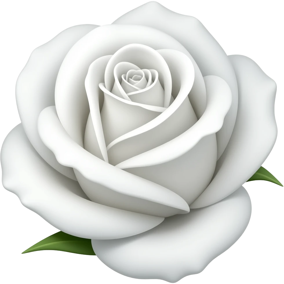 “🌹” but white emoji