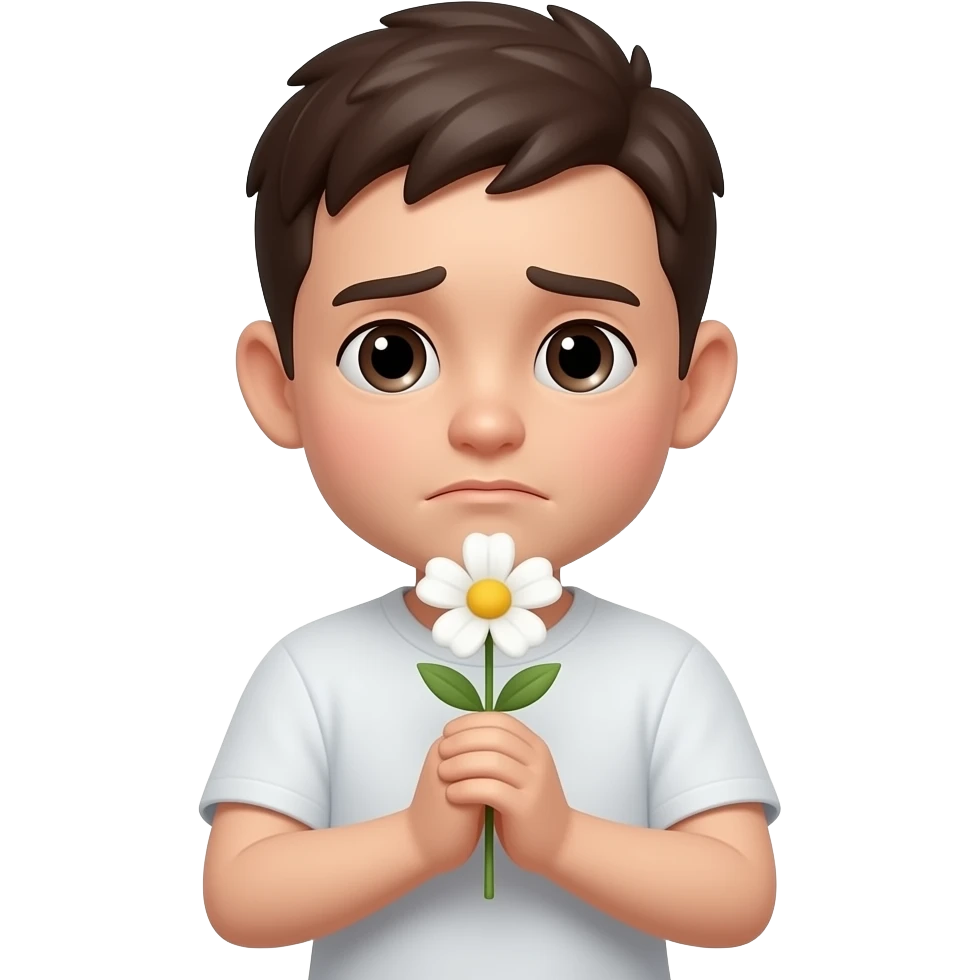 😭🙏🌼 emoji